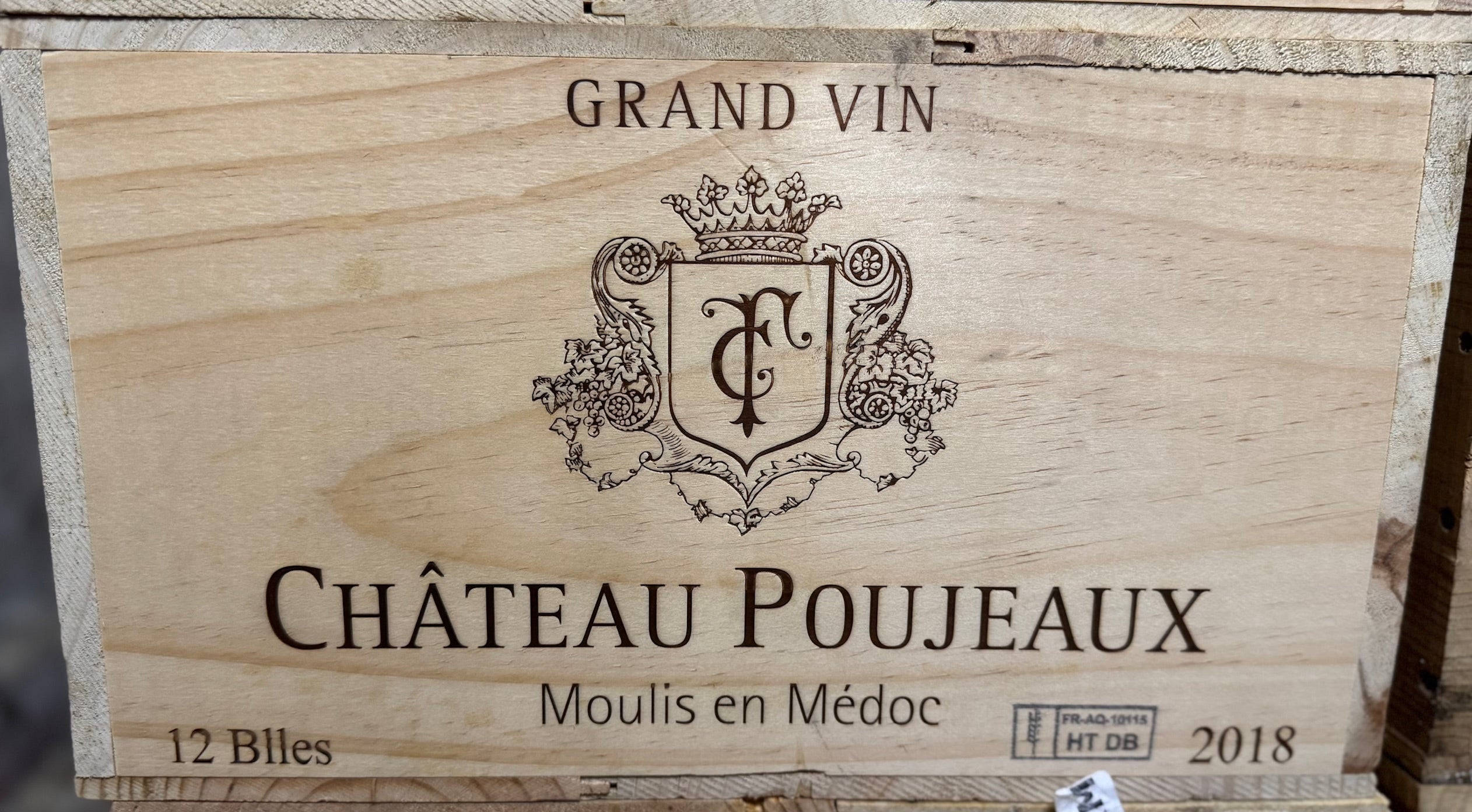 Château Poujeaux 2018
