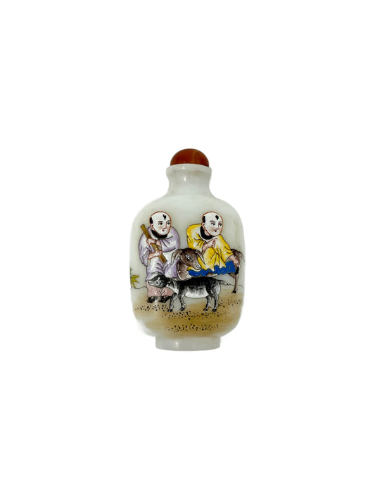 Snuff Bottle Goat